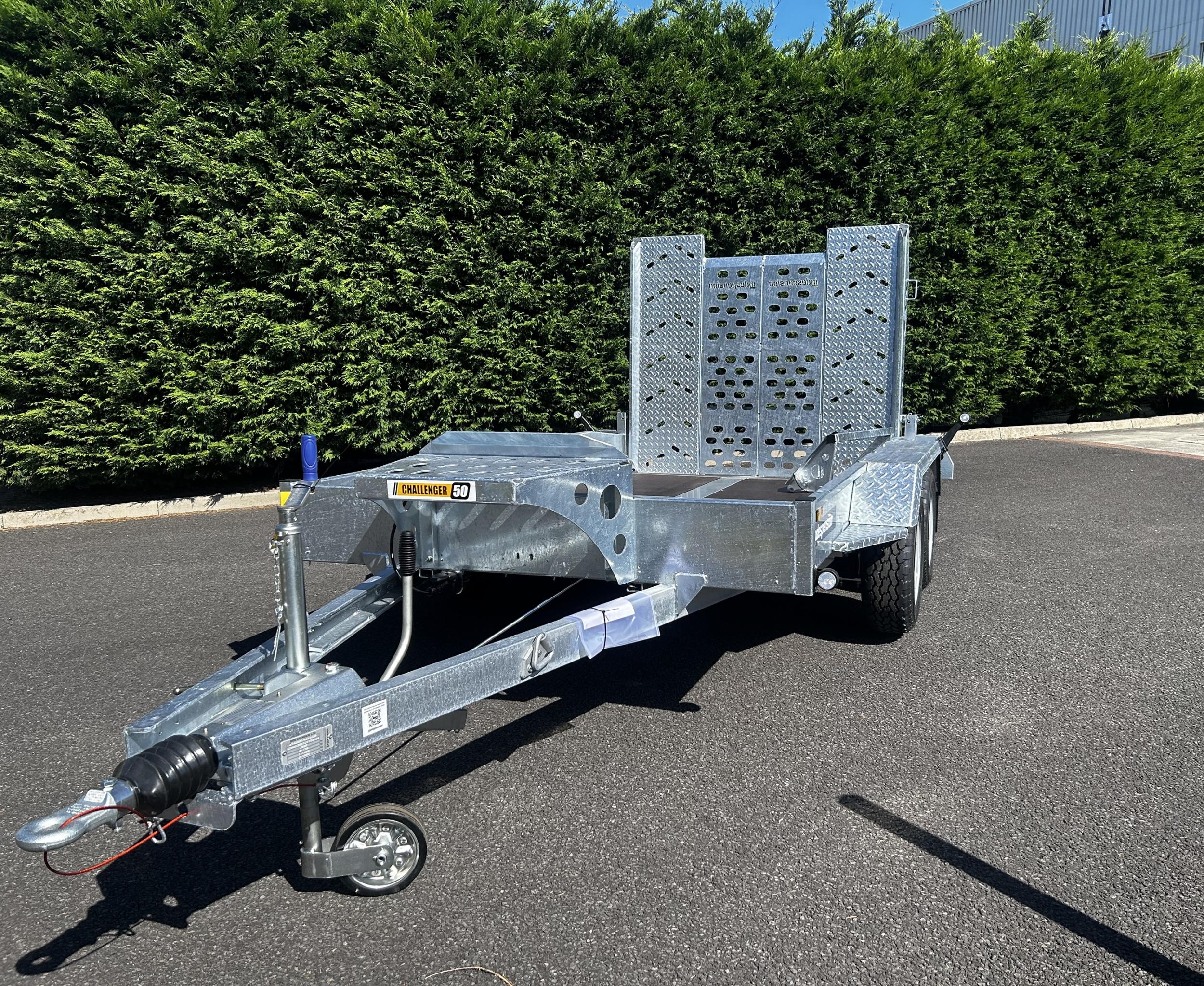 Indespension 10 x 5 Challenger 50 Beavertail Trailer - 3500kg