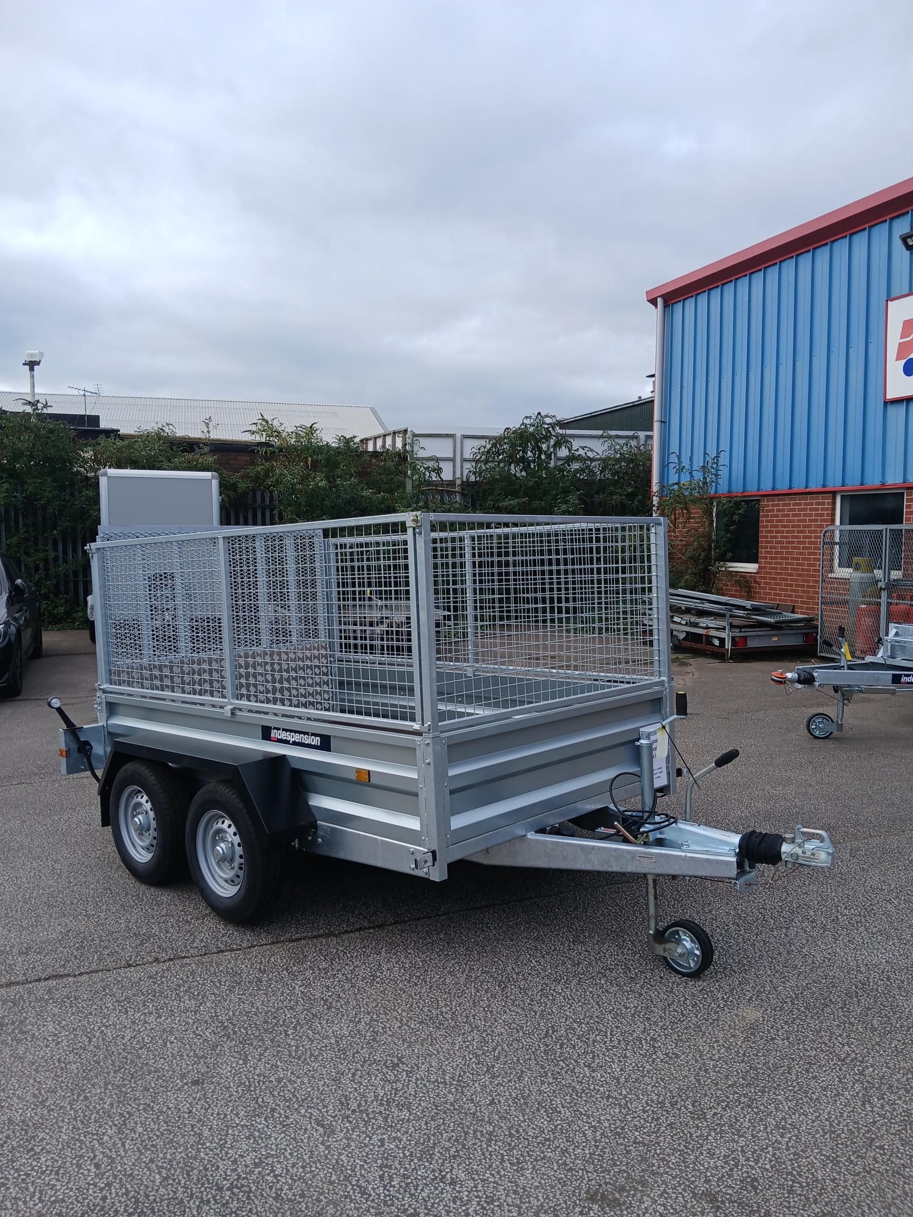 CLEARANCE Indespension Goods Twin Axle Trailer