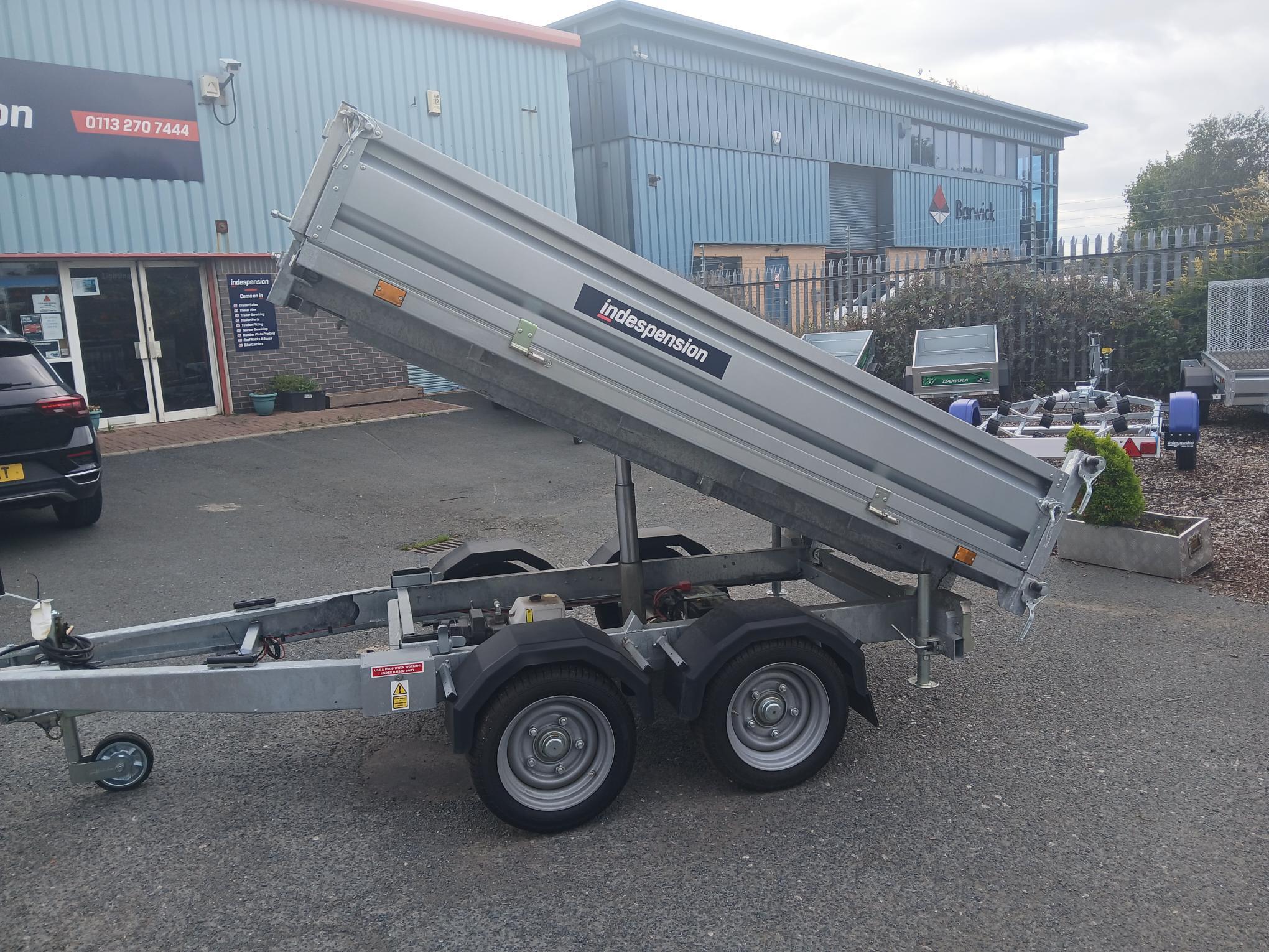 EX-DISPLAY Indespension Electric Tipper Trailer
