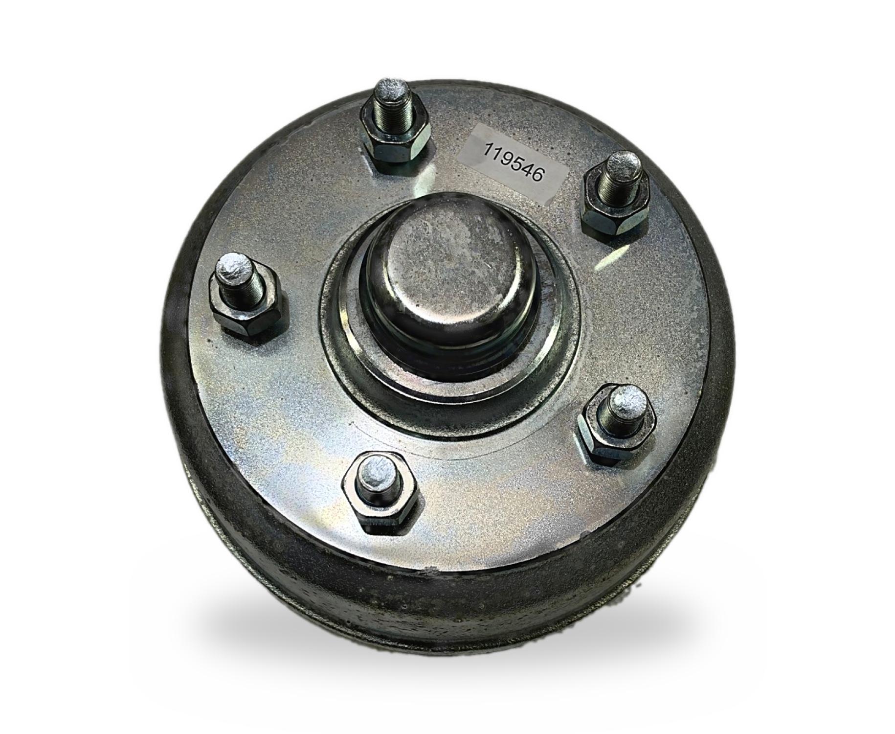 Indespension - ALKO 200mm Drum ISBR413 C/W Studs Bearings & Nuts