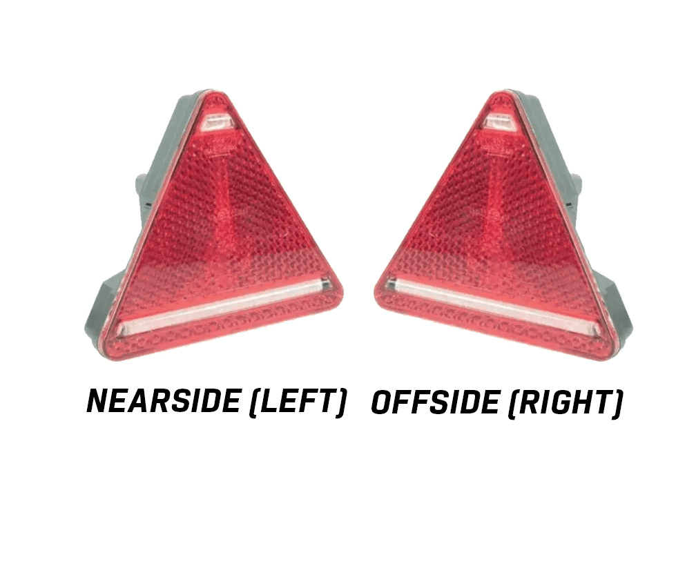 Horizontal LED Left or Right Rear Combination Lamp