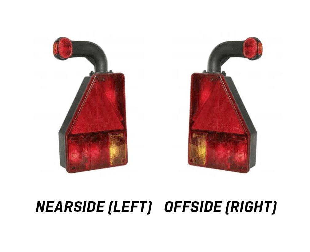 Rear Vertical Lamp - Left or Right