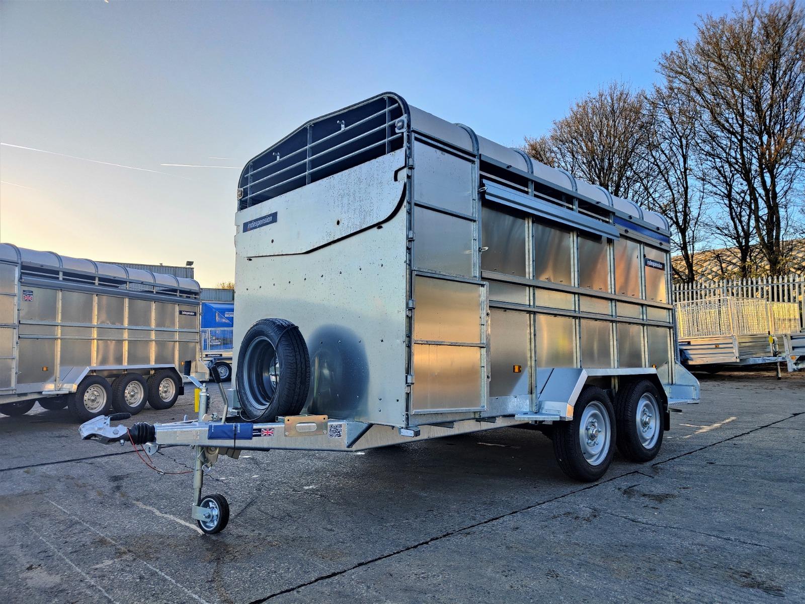 Indespension Twin Axle 12' x 6' x 6'H Livestock Trailer w/ optional Sheep Spec Image 20