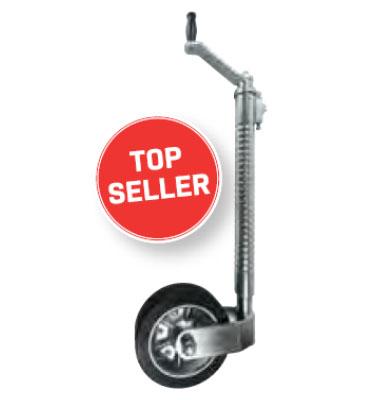 indespension 48mm Ribbed Spring Loaded Jockey Wheel Image 20