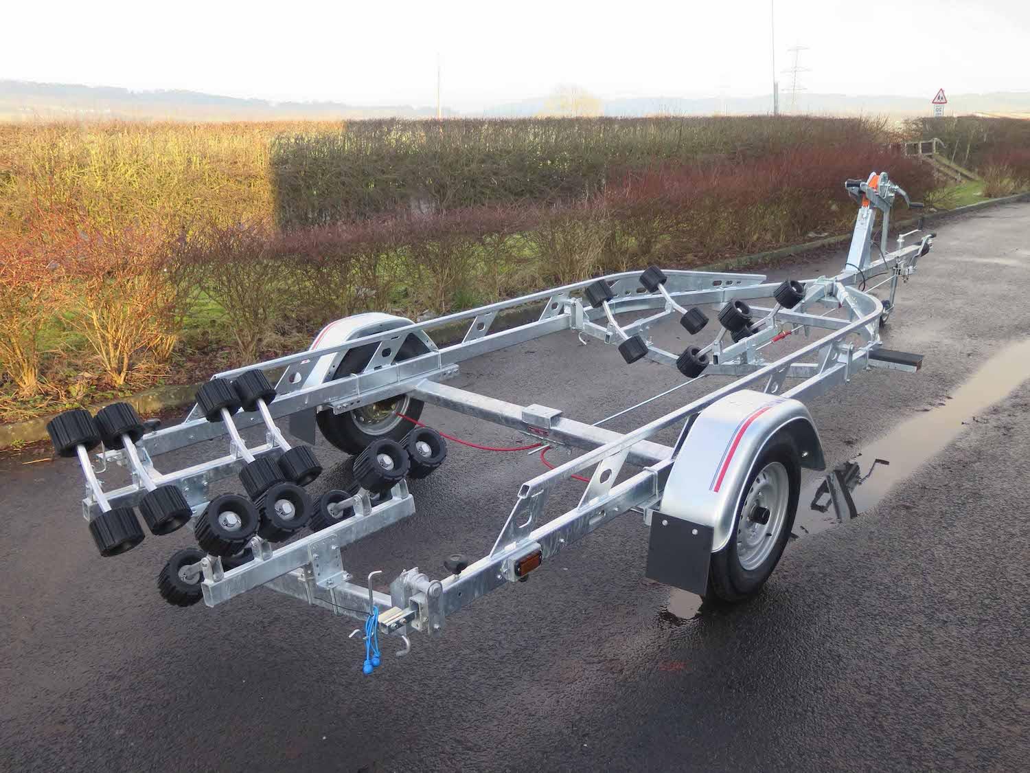 Indespension Roller Coaster 5 - 1300kg Marine Trailer Image 10