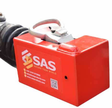 SAS Fortress A Hitch Lock for Ifor Williams Trailers Image 20