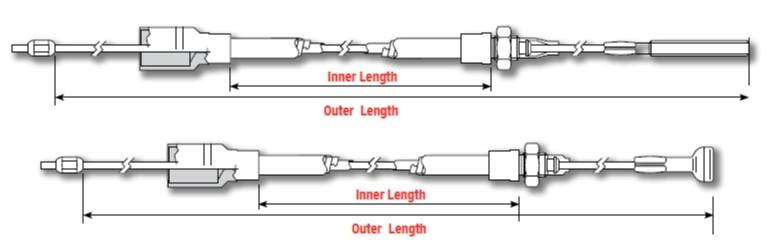 Knott 630mm Detachable Brake Cable Image 20