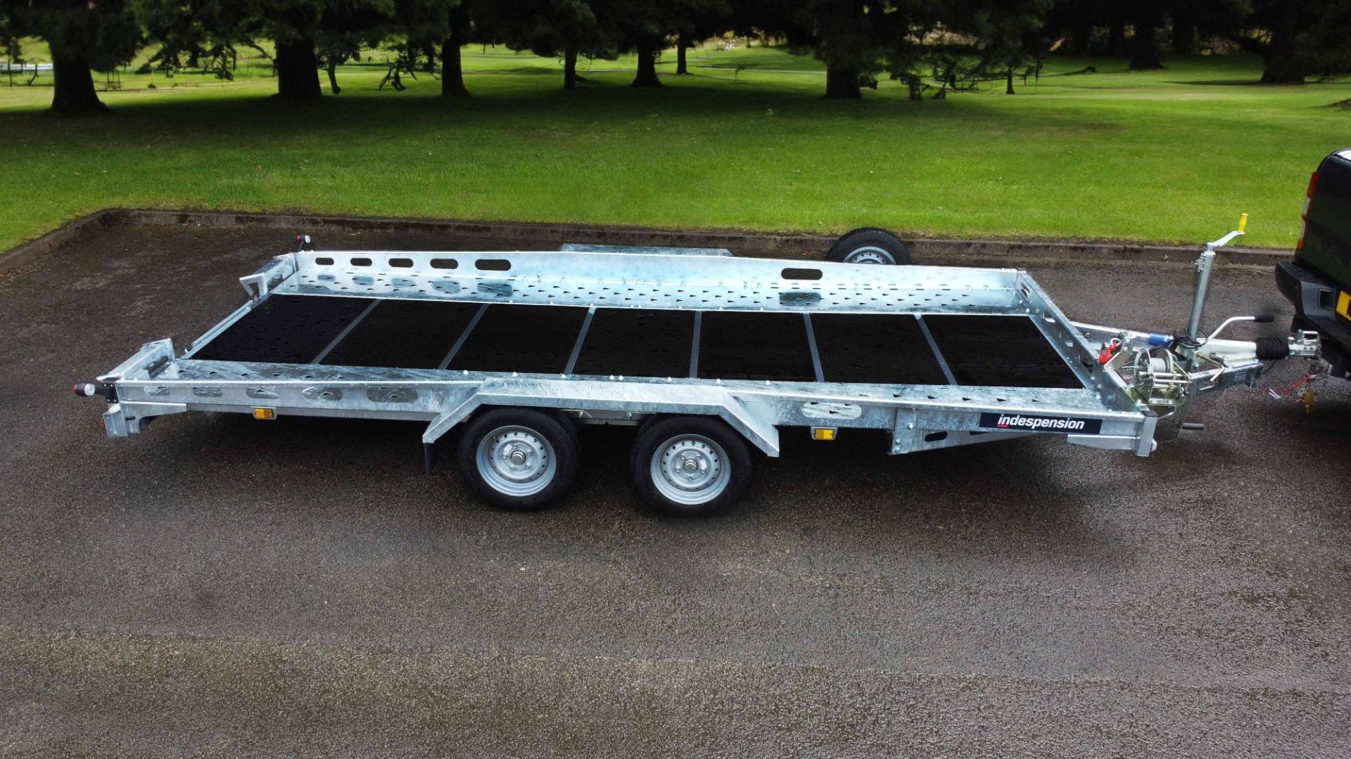 14'1 x 6'4 Fixed Bed Car Transporter Trailer Image 30