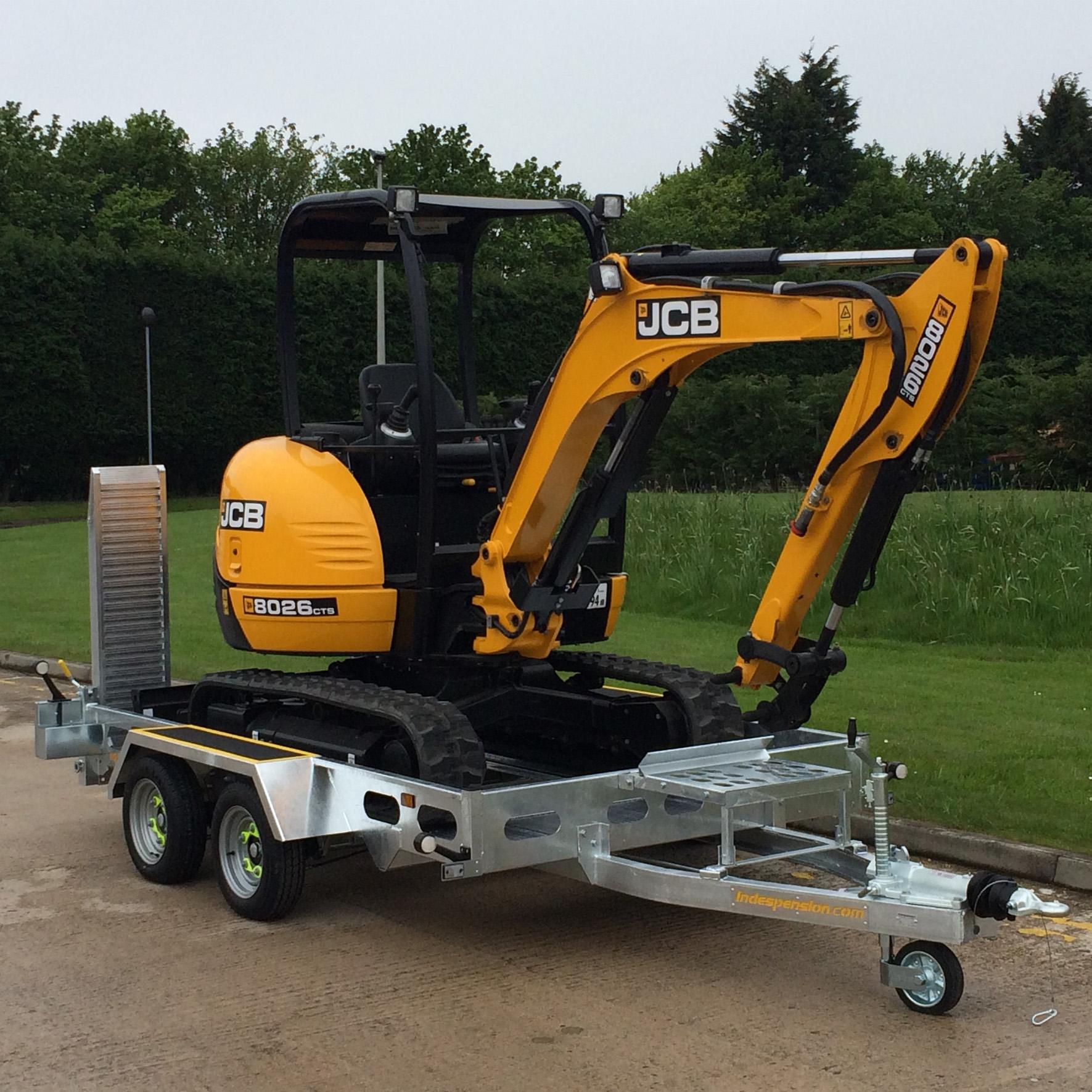 Indespension Alumax 10' x 5'7" Plant Trailer - 3500kg