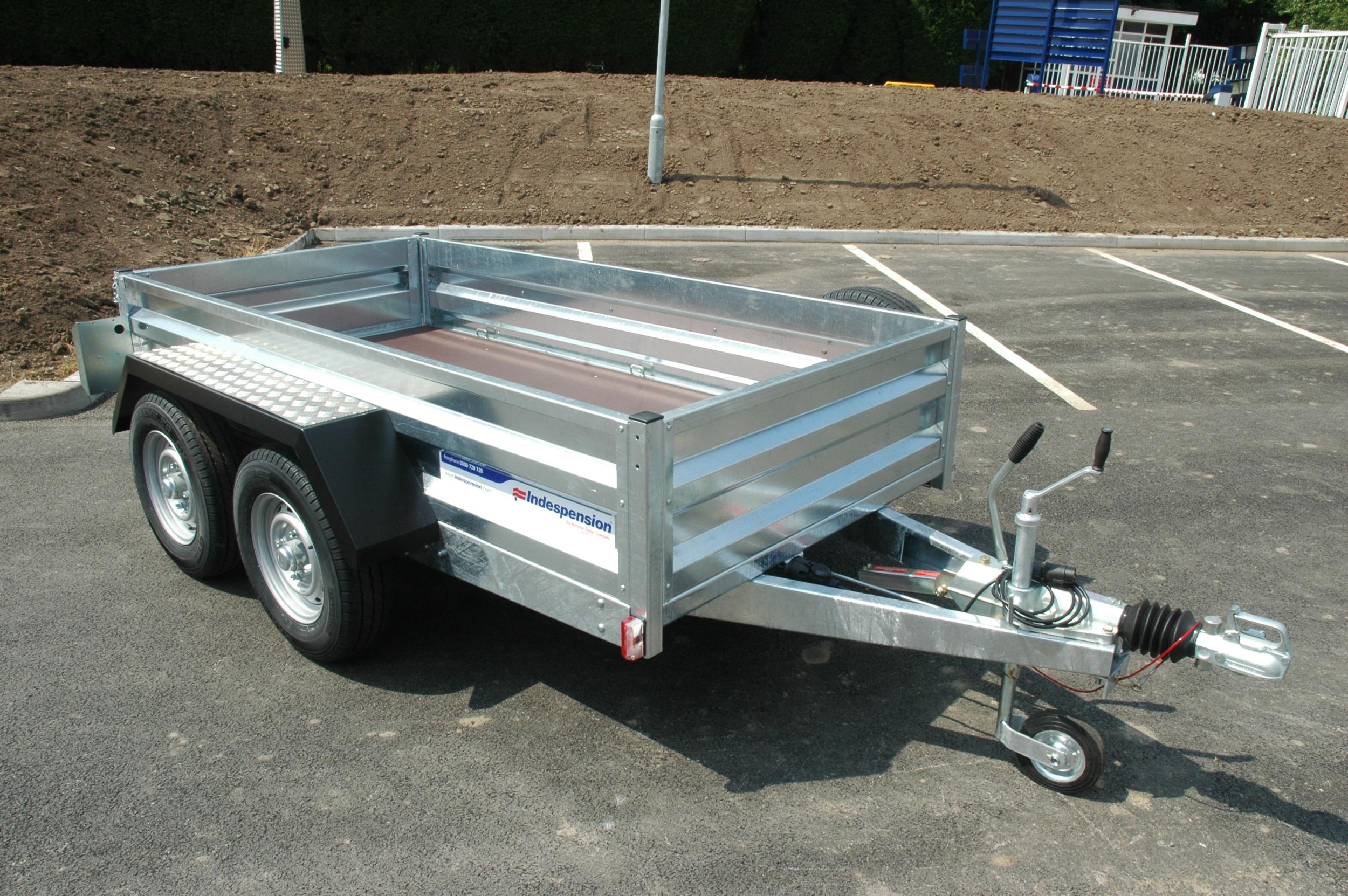 Indespension Braked 8' X 4' Twin Axle Trailer