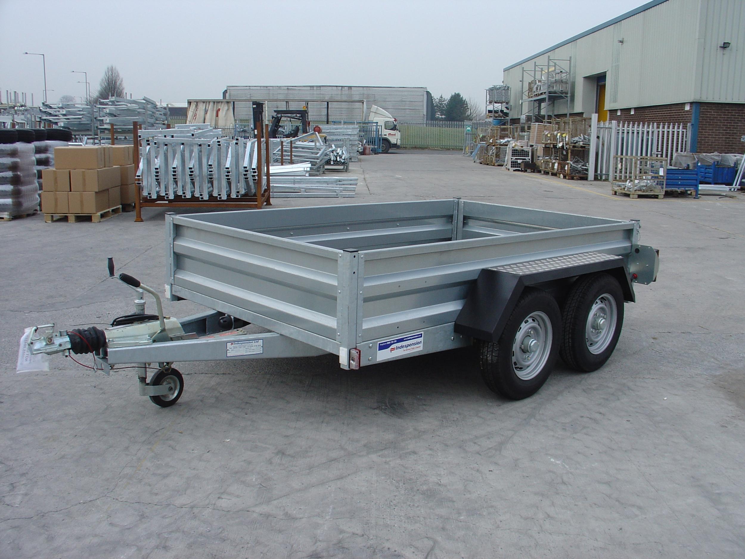 Indespension Braked 8' X 5' Twin Axle Trailer