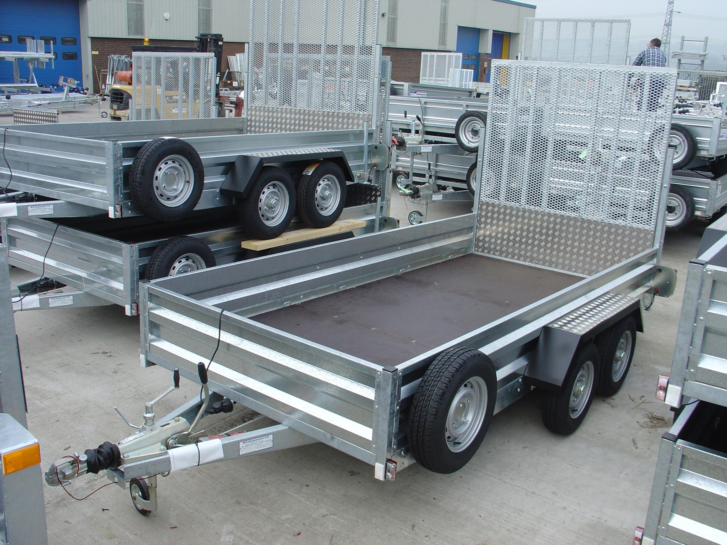 Indespension Braked 12' X 6' Twin Axle Trailer