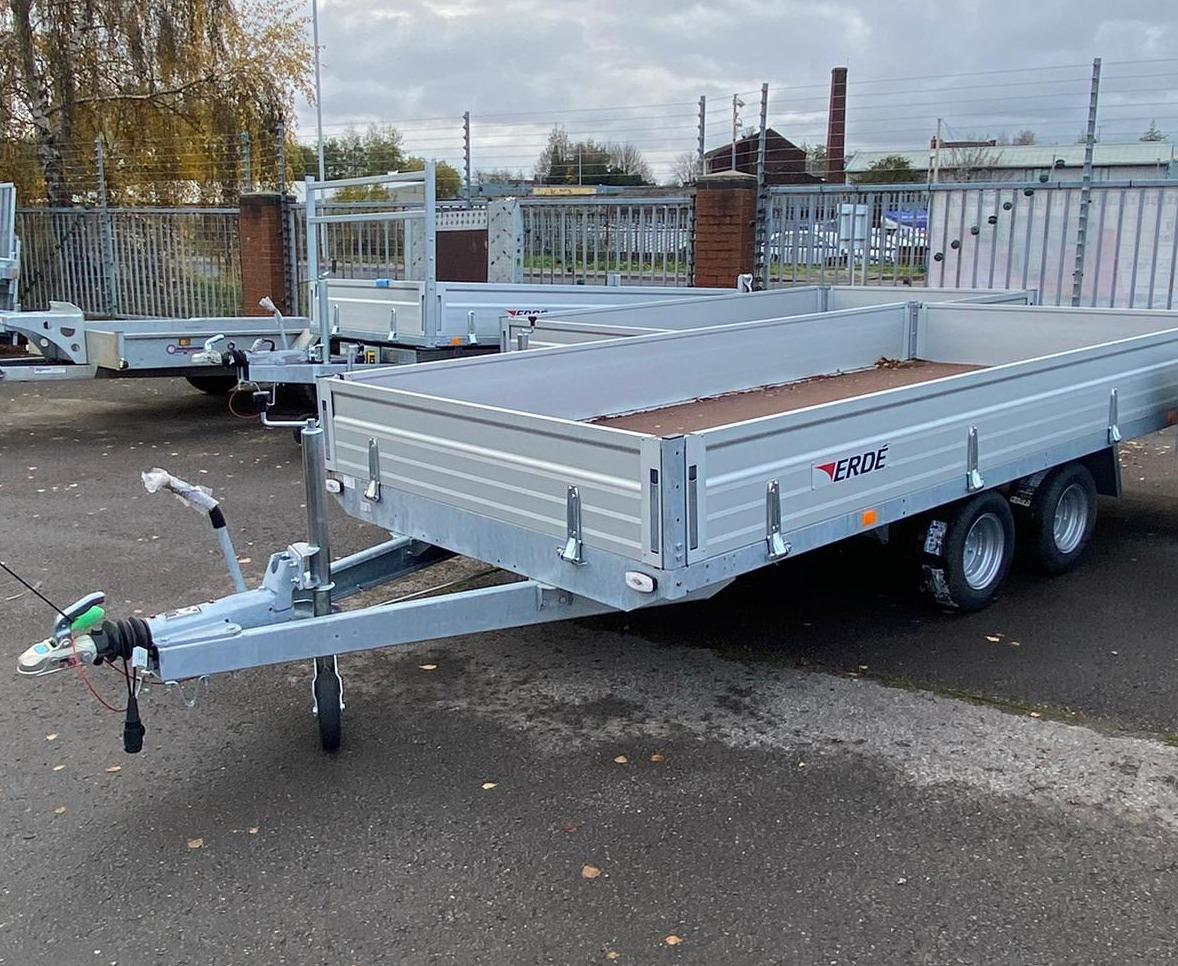 USED - ERDE XR/XRS 402 Flatbed Trailer – IDXR402