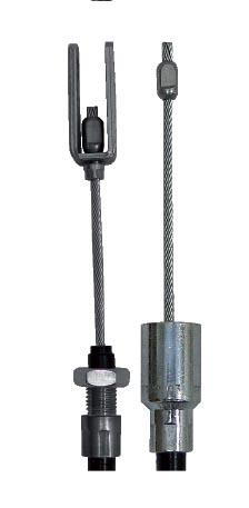 Knott 1030mm Detachable Brake Cable with Bell and Clevis Image 10