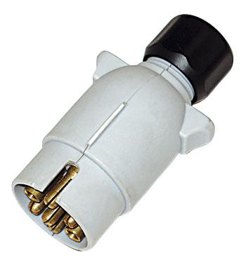 7PIN Grey Plastic Trailer Plug Image 10
