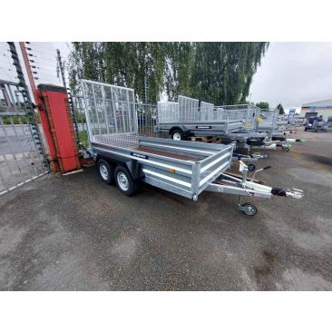 Indespension Braked  Goods 10' X 5' Twin Axle Trailer - with Ramp