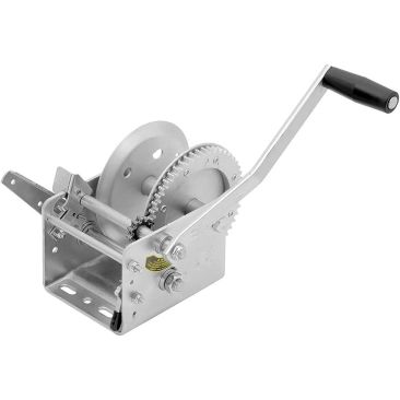 Manual Braked Two Speed Winch 3060kg Rolling Capacity (70mm Drum)