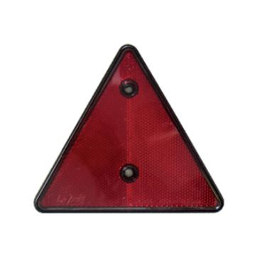 Red Triangular Reflector