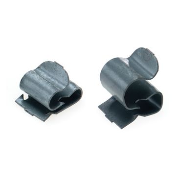 Galvanised Self Adhesive Cable Clip - To Suit 10mm Diameter Cable