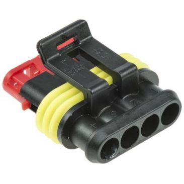 4 Way Superseal Male Connector