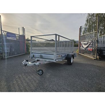 Ex Hire Unbraked 8'X4' Goods Trailer With Mesh