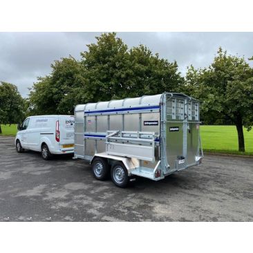 Twin Axle 12' x 6' x 6'H Livestock Trailer with Sheep Spec