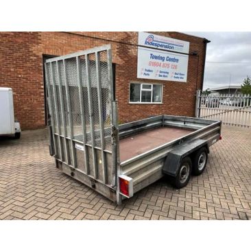 Used 12' X 6' Indespension Goods Trailer with Ramp Tail