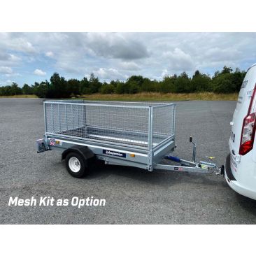 Unbraked 8' X 5' Single Axle Trailer - With Ramptail