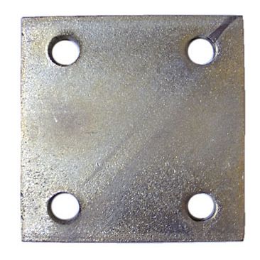 4 Hole Flange Mounted Towball Drop Plate 75mm
