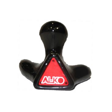 Black PVC ALKO Extended Neck Towball Cover