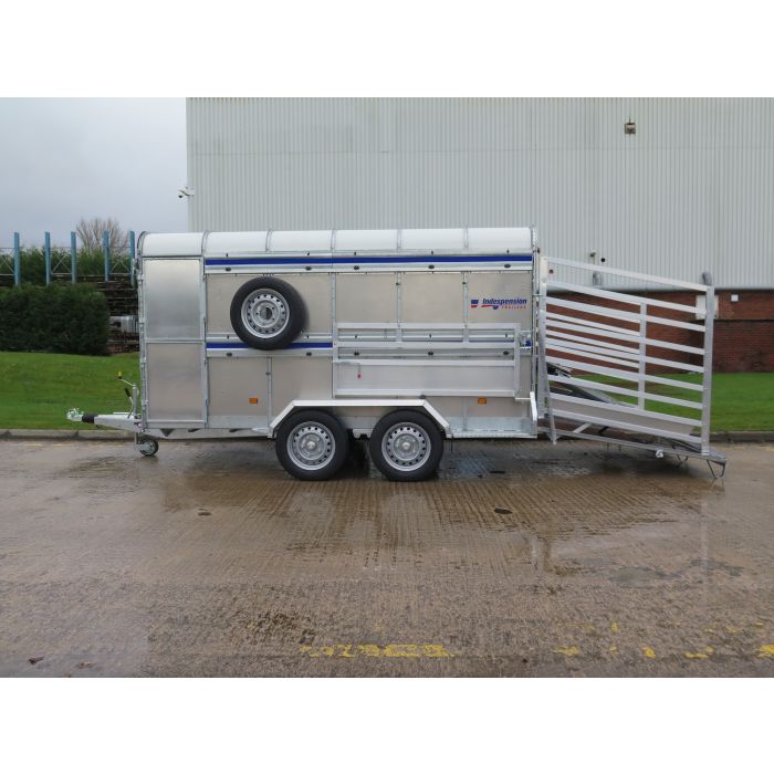 Triple Axle 14 X 6 X 6 H Livestock Sheep Spec Trailer Indespension